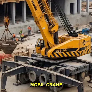 Mobil Crane 50 Ton untuk Pengangkatan Material Gedung Malioboro City